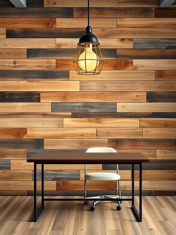 15 Artistic Wood Wall Decor Ideas to Elevate Your Workspace ...